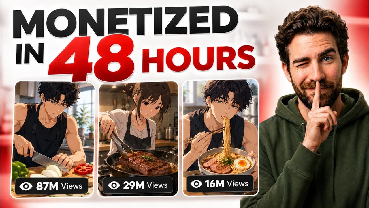 Ảnh bìa bài viết Tạo video Anime Cooking ASMR triệu view bằng Google Flow và ChatGPT