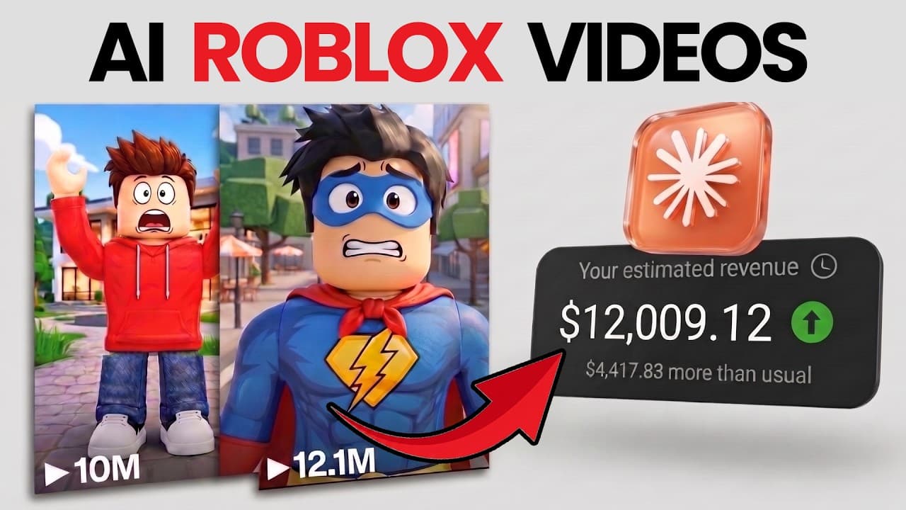 Ảnh bìa bài viết Tạo video kể chuyện Roblox triệu view bằng Claude AI và Google Flow